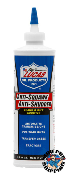 Lucas Oil Anti Squawk/Anti-Shudder, 1 Pint (12 BTL / CS)