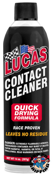 Lucas Oil Contact Cleaner Aerosol, 14 oz net (12 BTL / CS)