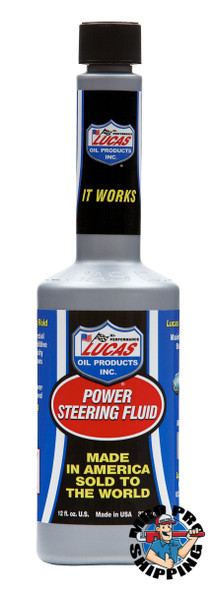 Lucas Oil Power Steering Fluid, 12 fl oz. (12 BTL / CS)