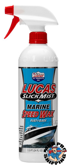 Lucas Oil Slick Mist Marine Speed Wax, 24 Ounce (12 BTL / CS)