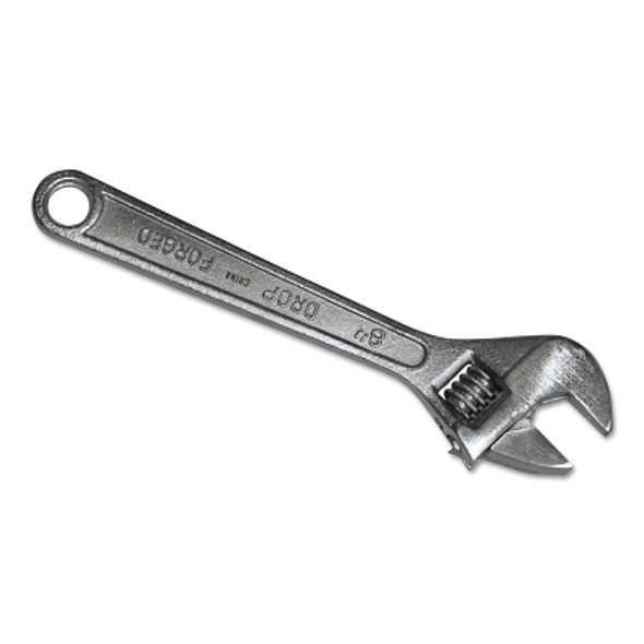 Anchor Brand Adjustable Wrench, 6 in L, 15/16 in Opening, Chrome Plated (1 EA / EA)