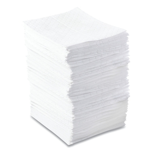 Oil-Only Sorbent Pad, Light-Weight, Absorbs 34 gal, 15 in x 17 in (1 BA / BA)
