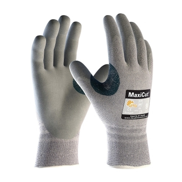 MaxiCut Seamless Knit Dyneema / Engineered Yarn Gloves, Large, Gray (12 PR / DZ)