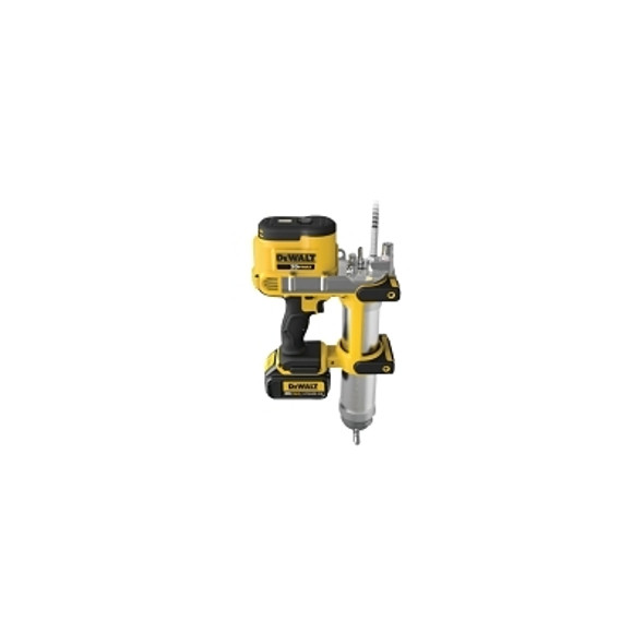 DeWalt 20V MAX* Grease Gun Kit, 14.5 oz, 10, 000 psi, 1/8 in, 42 in Hose (1 EA / EA)