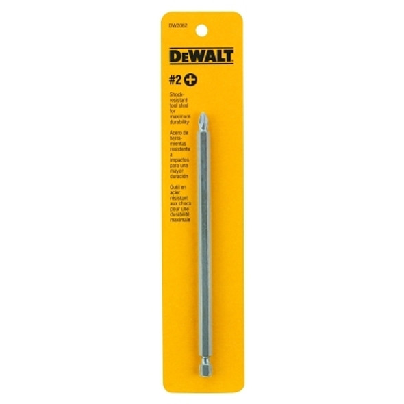 DeWalt Screwdriver Bits, #2, 6 in (5 BIT / PKG)