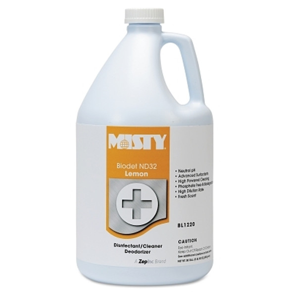 Misty BIODET ND-32, Lemon, 1gal Bottle (1 CT / CT)