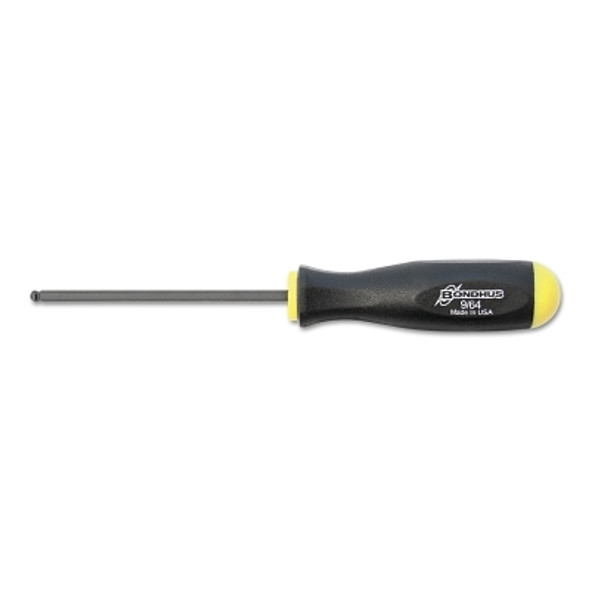 Balldriver Hex Screwdrivers, 9/64 in, 6.7 in Long (2 EA / BX)