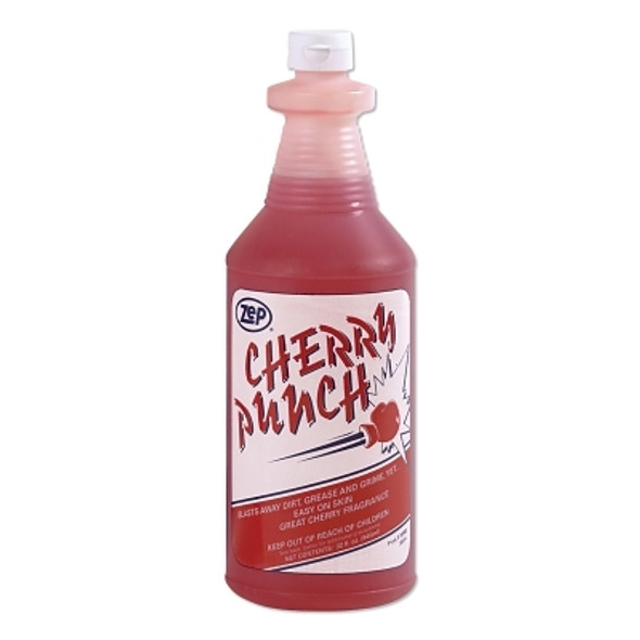 Zep Professional Cherry Punch Industrial Strength Liquid Hand Cleaner, 1 qt Squeeze Bottle (12 EA / CA)