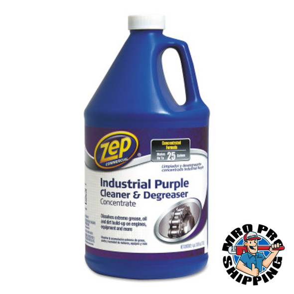 Zep Inc. Industrial Cleaner and Degreaser Concentrates, 1 gal Can, Characteristic Scent (4 CA/KIT)