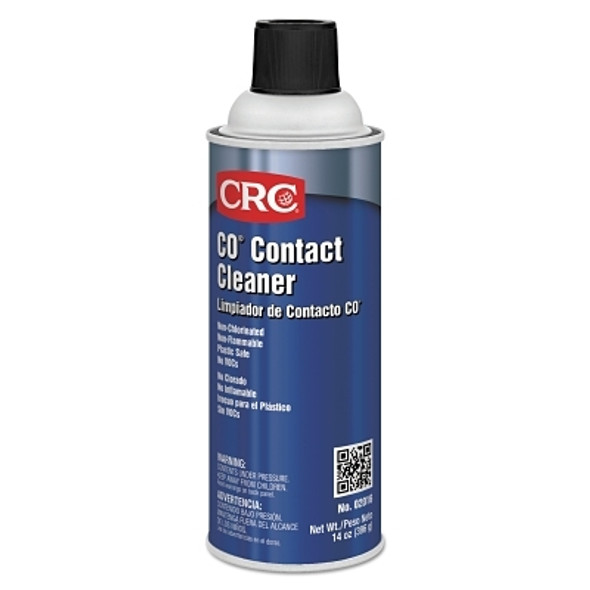 CRC CO Contact Cleaner, 16 oz Aerosol Can, Ethereal and Sweetish Odor (12 CAN / CS)