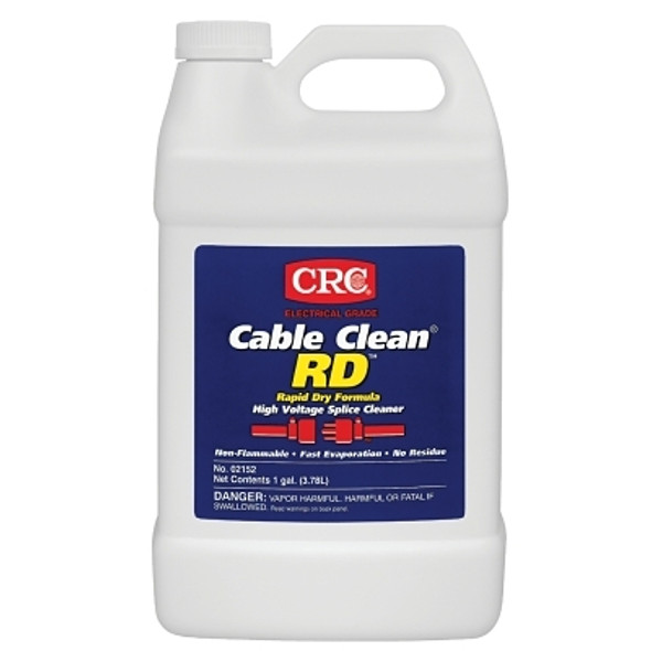 CRC Cable Clean RD High Voltage Splice Cleaners, 1 gal Bottle (4 GAL / CS)