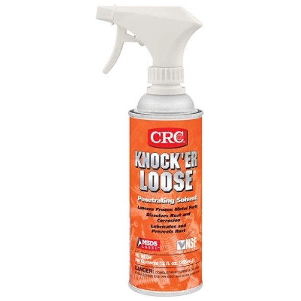 CRC Knock'er Loose Penetrating Solvent, 16 oz Aerosol Can with Spray Trigger (12 EA / CA)
