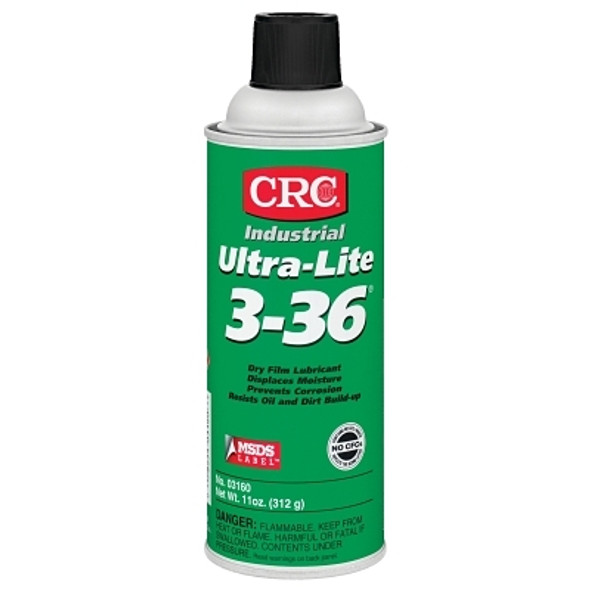 CRC Ultra-Lite 3-36 Lubricants, 16 oz Aerosol Can (12 CAN / CS)