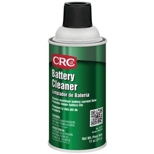 CRC Battery Cleaner, 12 oz Aerosol Can, Odorless (12 CAN / CS)
