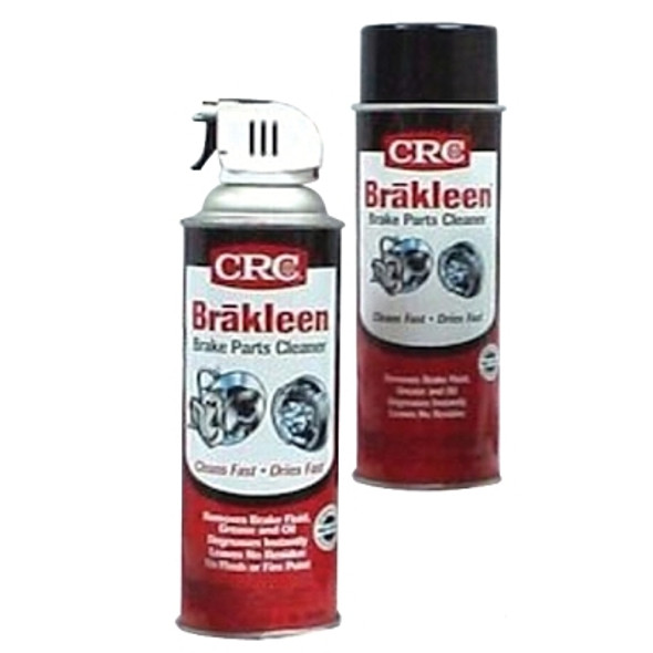 CRC Brakleen Brake Parts Cleaner, 20 oz Aerosol Can with Power Trigger Spray Nozzle, Irritating Odor, Chlorinated (12 CAN / CS)
