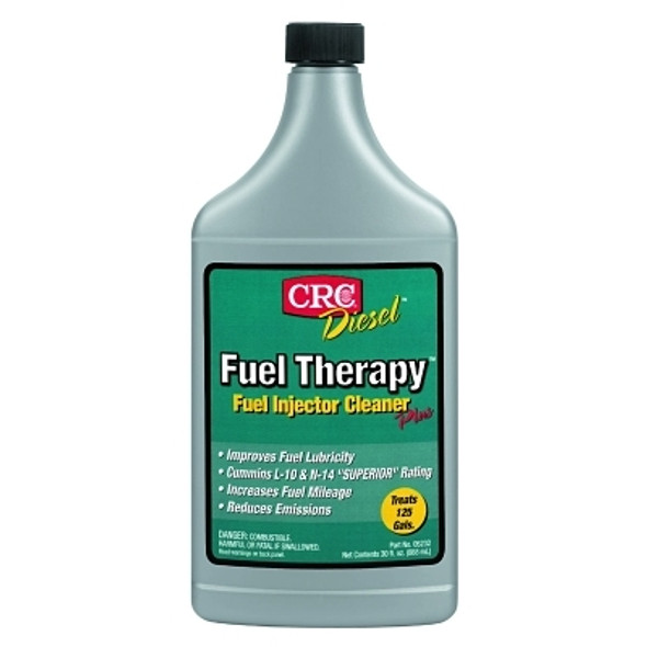 CRC Fuel Therapy Fuel Injector Cleaner Plus, 1 Quart Bottle (12 BTL / CS)