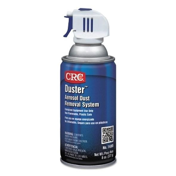 CRC Duster Aerosol Dust Removal System, 12 oz, Aerosol Can, Faint Ether Scent (12 CAN / CS)