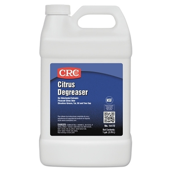 CRC Citrus Degreaser, 1 gal Bottle, Citrus Odor (4 BTL / CS)