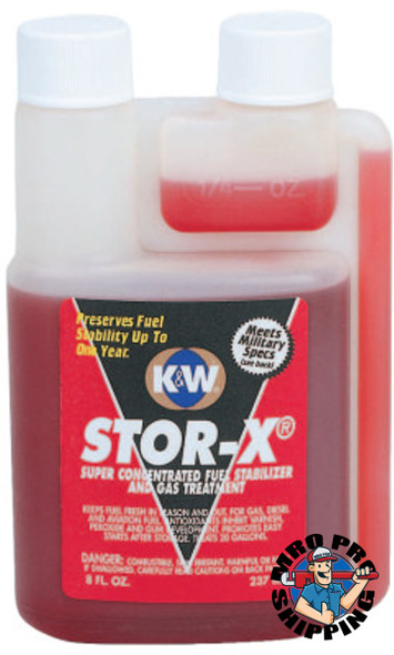 Stor-X Fuel Stabilizer/Gas Treatment, 8 oz Bottle (12 BO / CA)