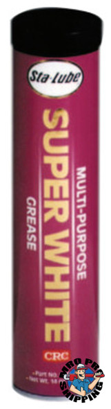 Super WhiteMulti-Purpose Grease, 14 oz Cartridge (10 CTG / CS)