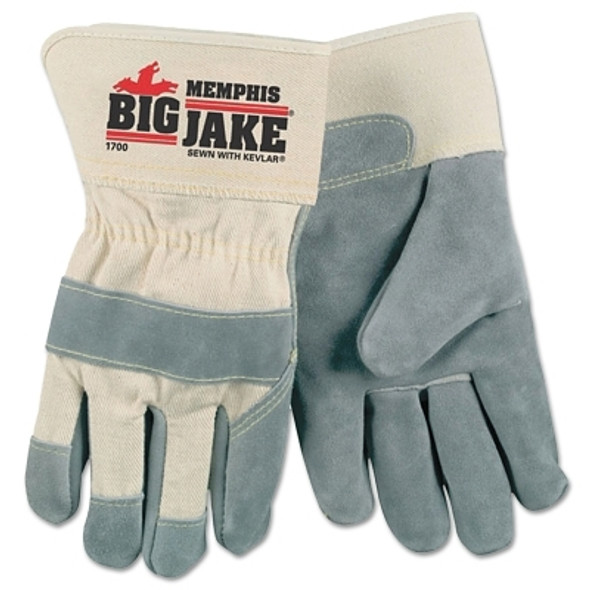 Big Jake Gloves, XX-Large, Gray/White (12 EA / DZ)