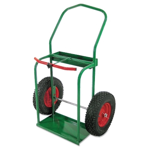 Anthony High-Rail Frame Dual-Cylinder Cart, For 9-1/2 in Cylinders, 16 in Pneumatic Wheels (1 EA / EA)