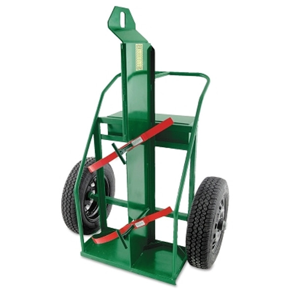 Anthony Large Heavy-Duty Frame Dual-Cylinder Cart, For 9.5"-15" Cylinders, 20" Road Tire (1 EA / EA)