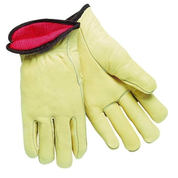 Insulated Drivers Gloves, Cowhide, Large, Foam Lining (12 PR / DZ)