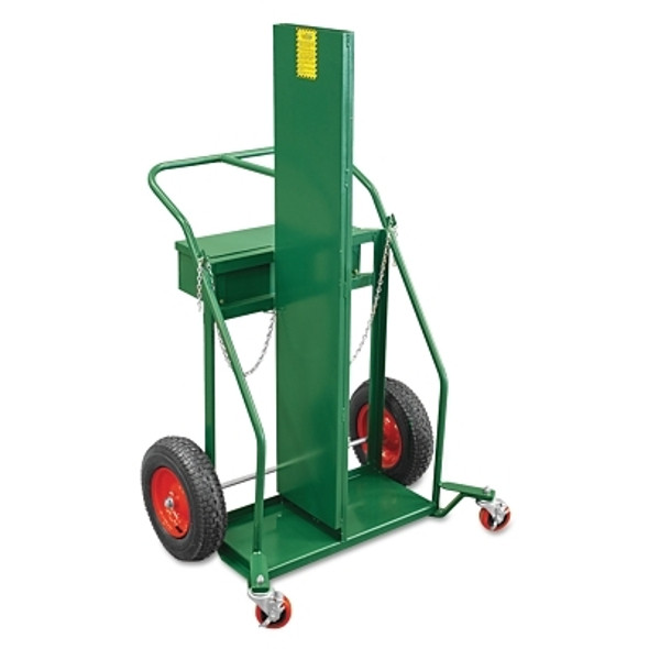 Anthony Firewall Series Carts, Holds 244 - 330 cu ft Cylinders, 4" Wheels (1 EA / EA)