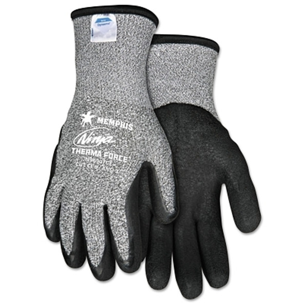 Ninja Therma Force Gloves, Large, Black/Gray (1 PR / PR)