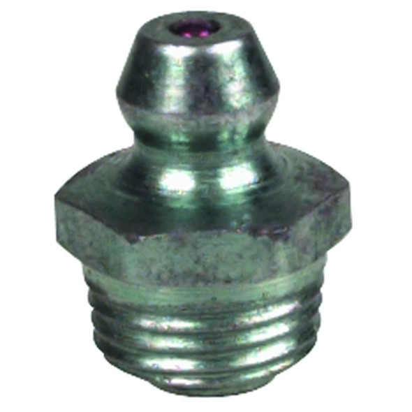 Alemite Thread Forming Fittings, Straight, 5/8 in, Male/Male, 1/8 in (500 EA / BX)