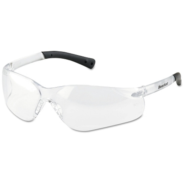 BearKat 3 Protective Eyewear, Clear Lens, Duramass Anti-Fog, Black/Clear Frame (12 PR / DZ)