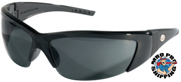 ForceFlex Protective Eyewear, Gray Lenses, Black Frame (12 EA / BX)