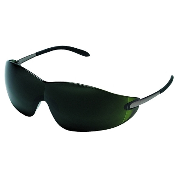 Blackjack Elite Protective Eyewear, Green Filter 5.0 Lens, Chrome Frame, Metal (1 EA)