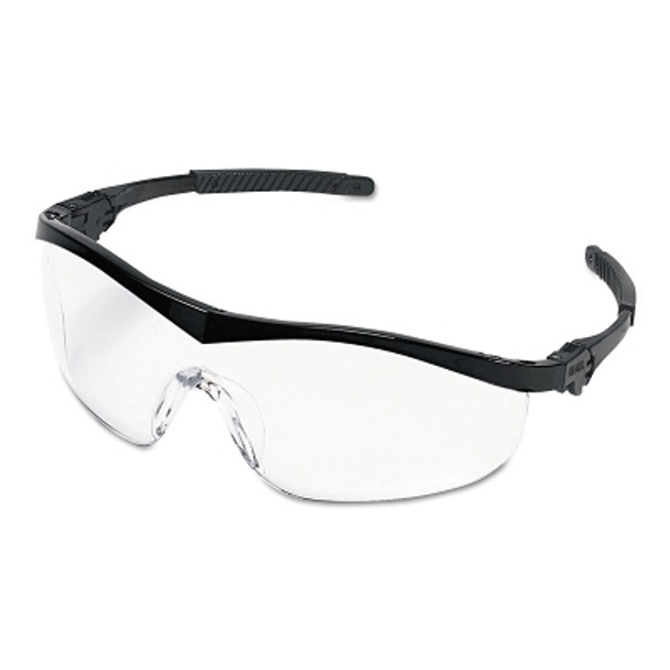 Storm Protective Eyewear, Clear Lens, Duramass Anti-Fog, Black Frame, Nylon (1 EA)