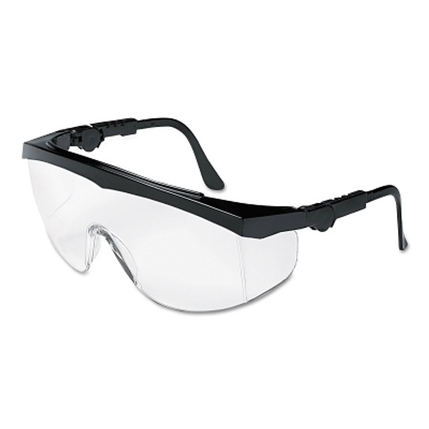 Tomahawk Protective Eyewear, Clear Lens, Polycarbonate, Anti-Fog, Black Frame (1 EA)