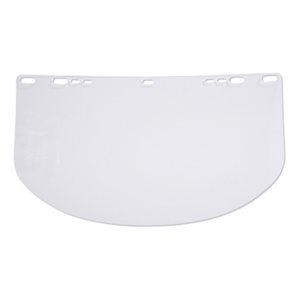 F10 PETG Faceshields, 34-40AP, Clear, 15 1/2" x 9", Unbound (1 BX / BX)