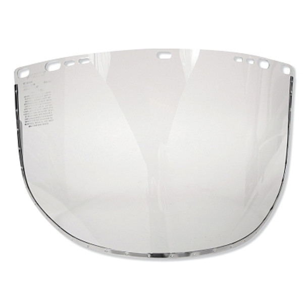 F30 Acetate Face Shield, 34-40 Acetate, Clear, 15-1/2 in x 9 in (1 EA)