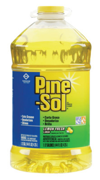 Pine-Sol All-Purpose Cleaner, Lemon Scent, 144 oz Bottle (3 EA / CA)