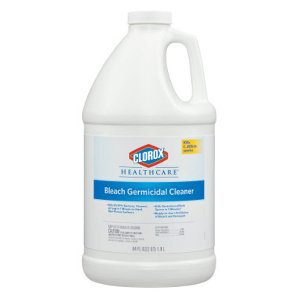 Clorox Hospital Cleaner Disinfectant w/Bleach, 2qt Refill (6 CT/PK)