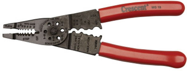 Wire Crimping & Cutting Pliers, 8 in, 10-20 AWG (1 EA)