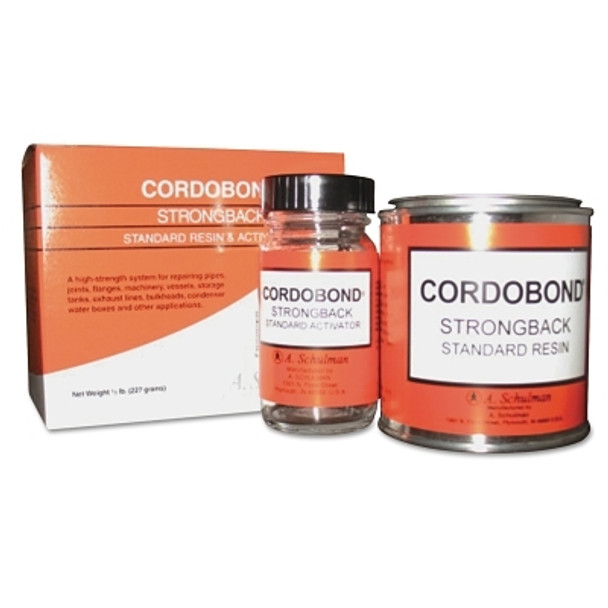 A. Schulman CORDOBOND Strong Back Resin and Activator, 1/2 lb Kit (24 EA / CA)