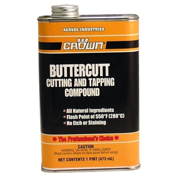 Crown Buttercut Cutting/Tapping Compound, 1 pt, Pour Can (12 CN / CA)