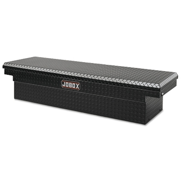 Crescent JOBOX Aluminum Single Lid Crossover Truck Boxes, 71" x 20 7/8" x 17 1/4", Black (1 EA / EA)