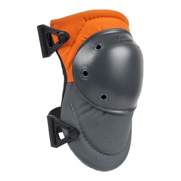 AltaPRO AltaLOK Hard Cap Industrial Knee Pads, Hook and Loop, Orange/Gray (1 PR / PR)