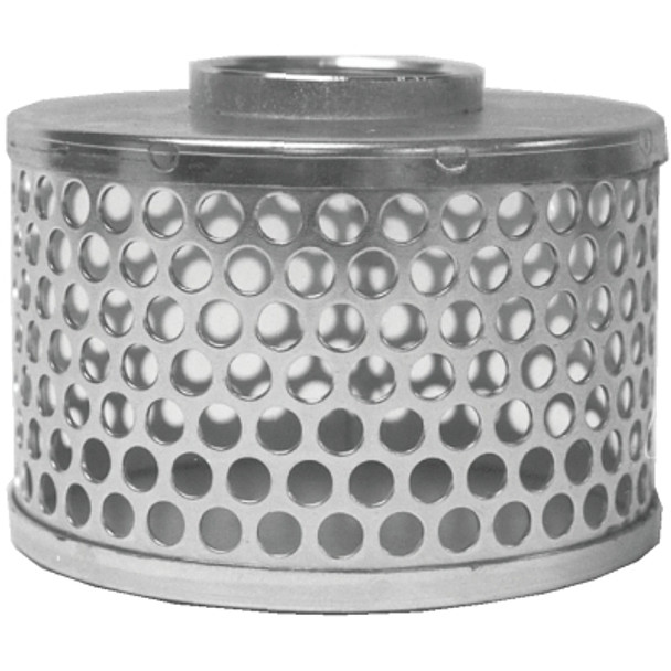 Threaded Round Hole Strainers, Strainer, 3 in Inlet (1 EA)