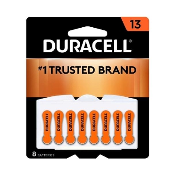 Duracell Button Cell Battery, #13, 8 PK (288 EA / CA)