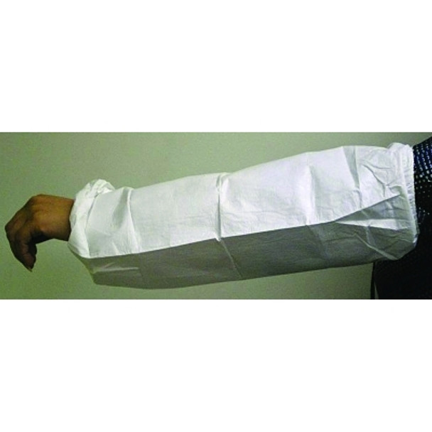 ProShield NexGen Sleeves, 18 in Long, Serged Closure, White (200 EA / CA)