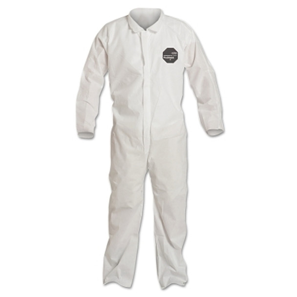 Proshield 10 Coveralls White with Open Wrists and Ankles, White, 2X-Large (25 EA / CA)