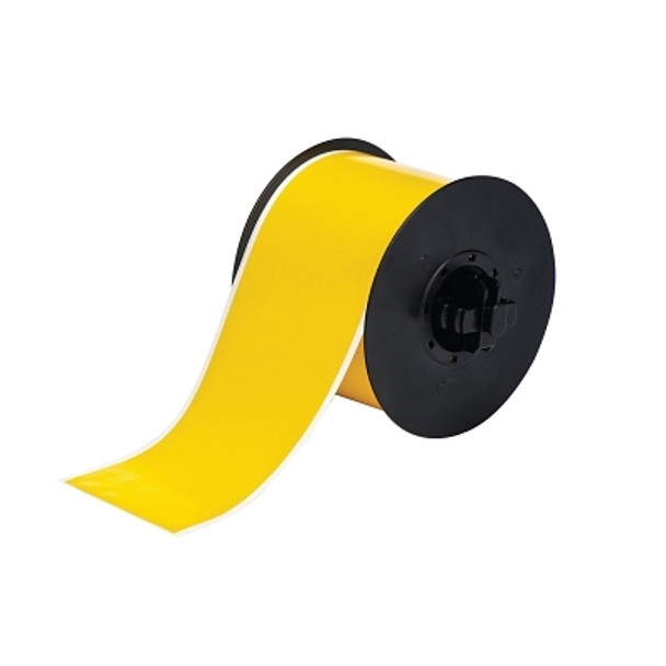 Brady BBP31 Indoor/Outdoor Vinyl Tapes, 100 ft x 3 in, Yellow (1 RL / RL)